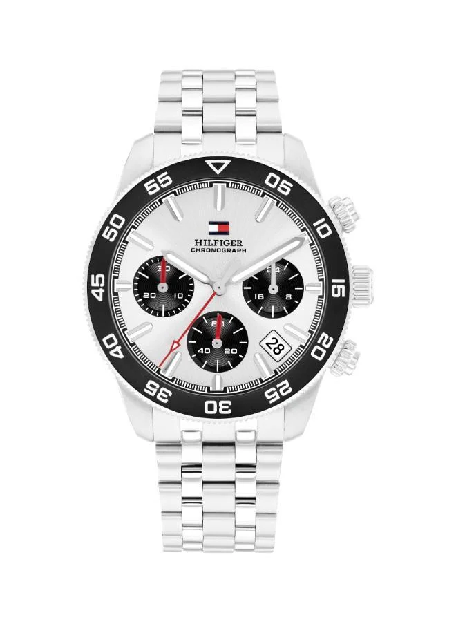 TOMMY HILFIGER Chronograph Quartz Steel Strap Analog Watch